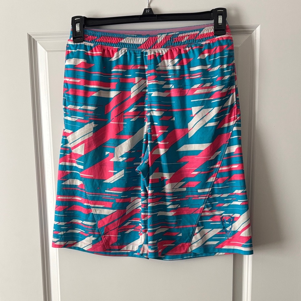 Under Armour Men's Athletic Shorts - Pink, Blue, White